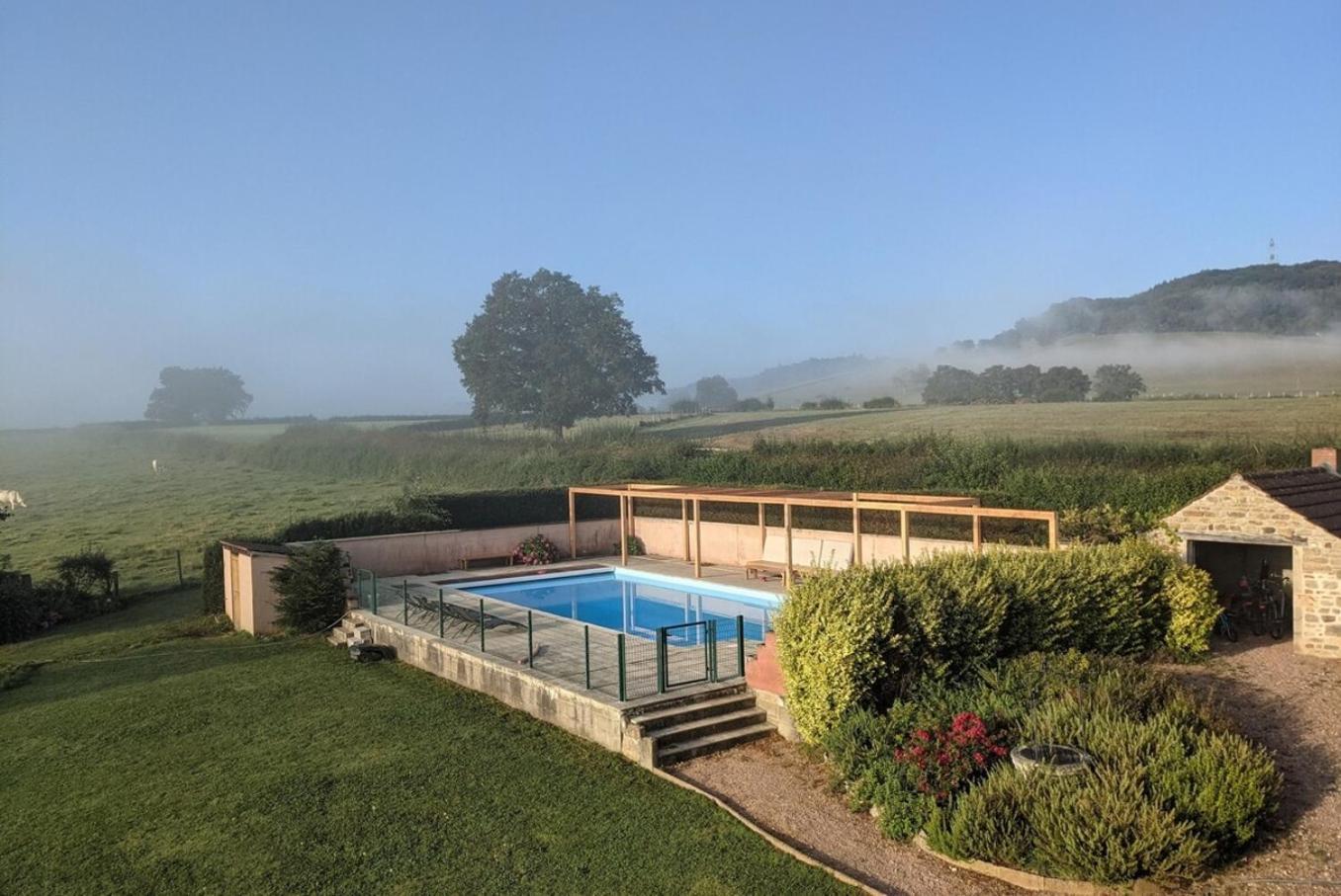 Large Gte With Pool In Peaceful Burgundy Villa Sailly ภายนอก รูปภาพ